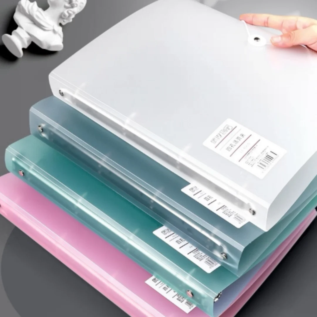 A4 File Folders D-type 4 Hole  - Binder Clip Assorted ulasan dan harga