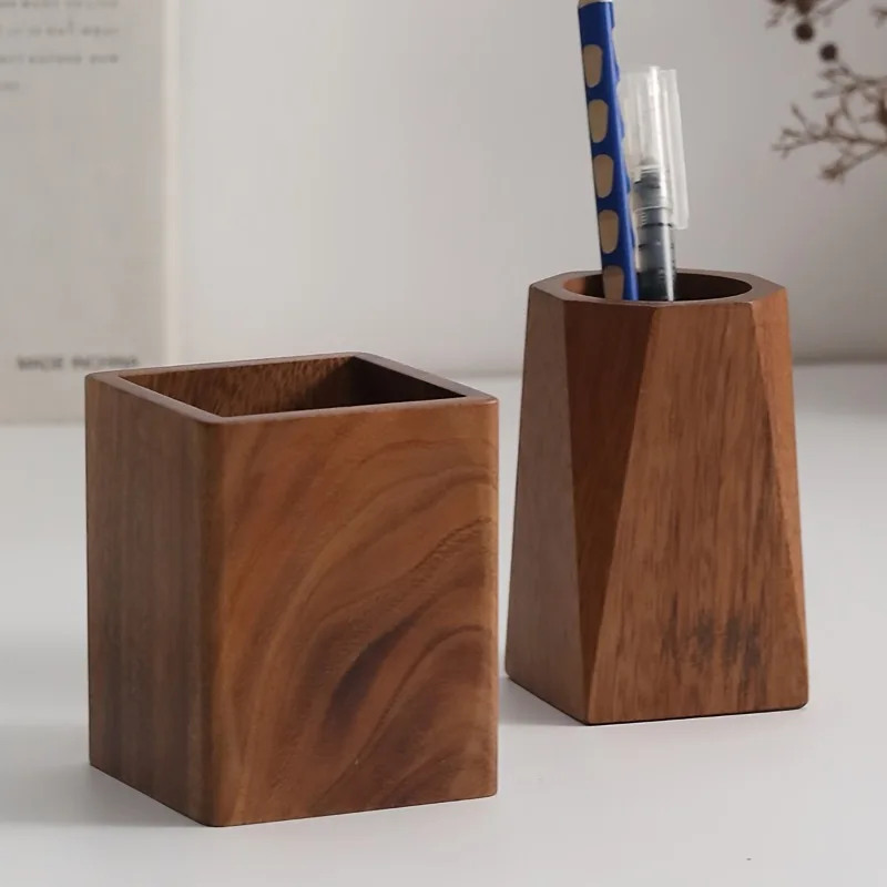 Wooden Pen Holder A Colorful P - Stationery Office Supply Store ulasan dan harga