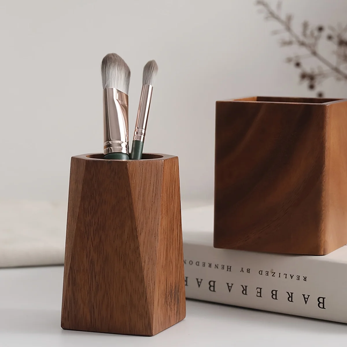 Wooden Pen Holder A Colorful P - Stationery Office Supply Store ulasan dan harga