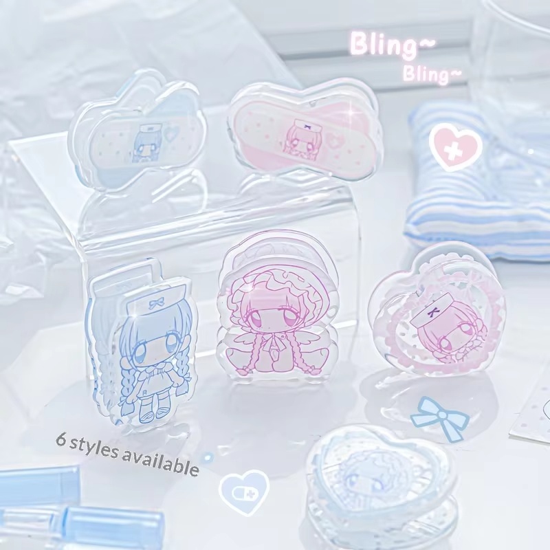 Rosyposy Pumpum Acrylic Binder - Binder Clip Assorted ulasan dan harga