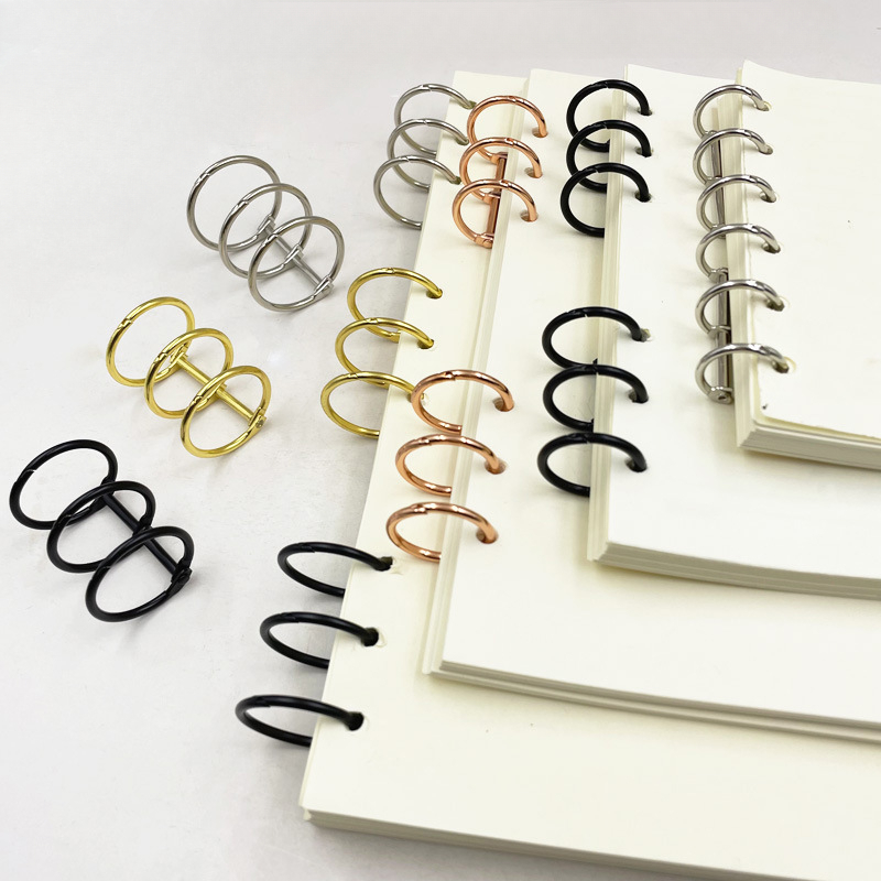 2pcs/set Metal Book Rings File - Binder Clip Assorted ulasan dan harga