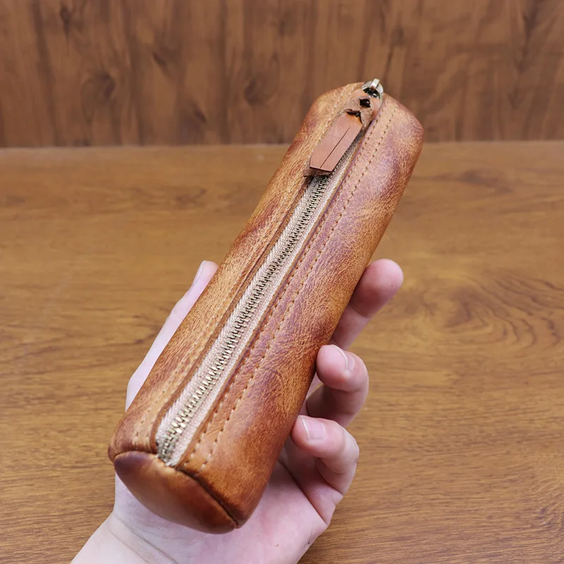 Vegetable Tanned Leather Hand- - Tan Stationery & Office Supply ulasan dan harga