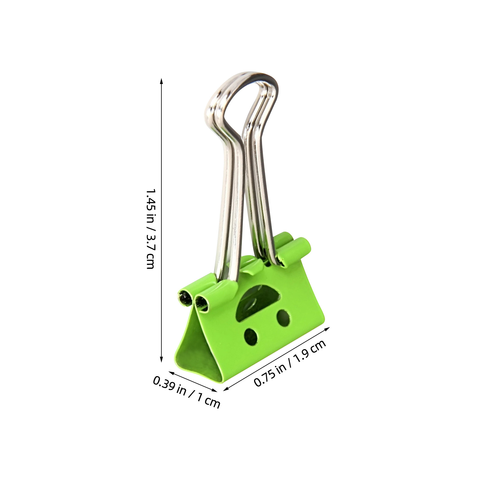 40Pcs Assorted Color Tail Clip - Binder Clip Assorted ulasan dan harga