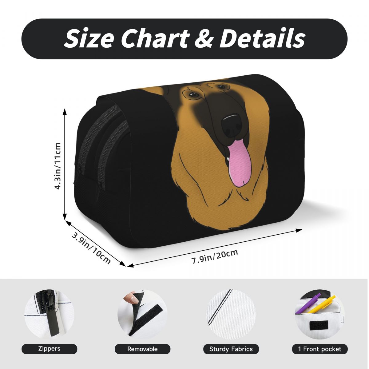 German Shepherd Dog - Black An - Tan Stationery & Office Supply ulasan dan harga